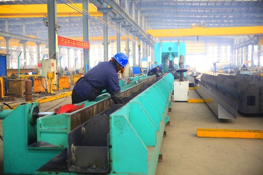 U型梁組對機(jī)