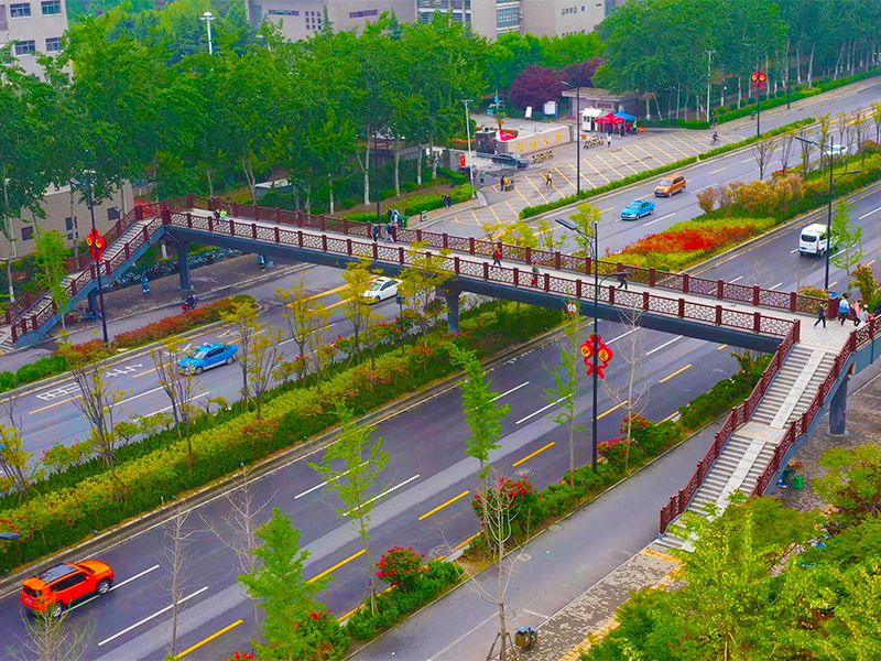 中科華夏開封東京大道人行天橋工程項目